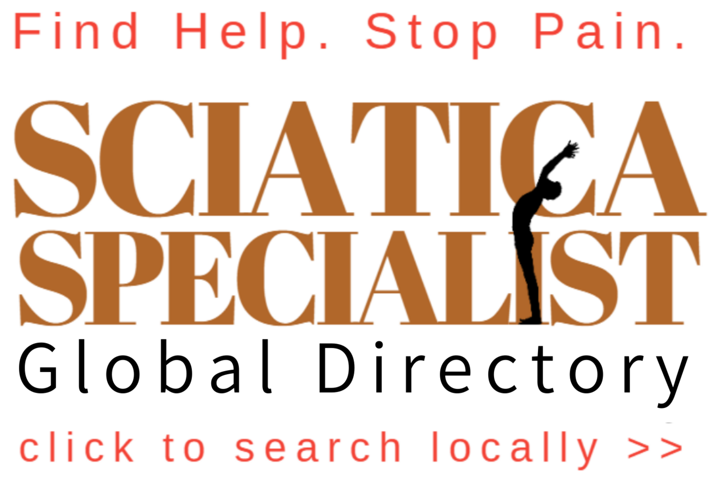 sciatica pain specialists global directory natural alternative health practitioners US international search sciaticapainstop.com